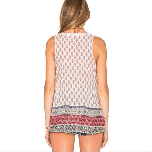 Sanctuary Mori Popover Tank in Filigree Patchwork - Picture 3 of 10